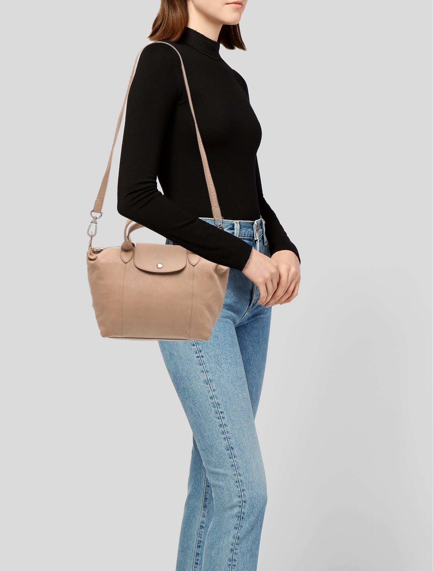 Longchamp Leather Shoulder Bag