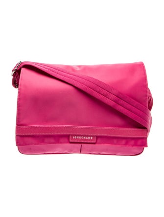 Longchamp Nylon Messenger Crossbody Bag