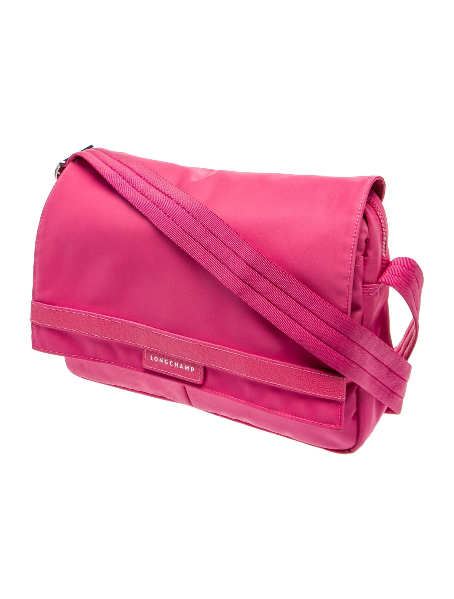 Longchamp Nylon Messenger Crossbody Bag