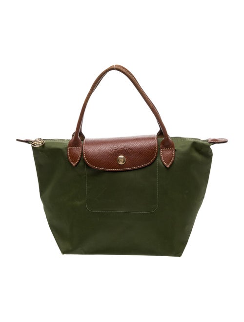 Longchamp Nylon Top Handle Bag