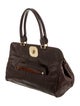 Longchamp Leather Top Handle Bag