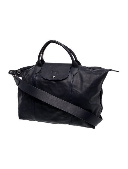 Longchamp Leather Top Handle Bag