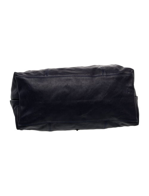 Longchamp Leather Top Handle Bag