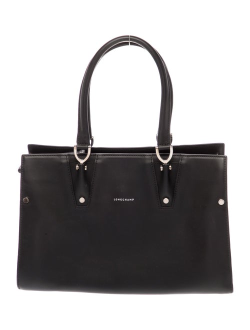 Longchamp Leather Top Handle Bag