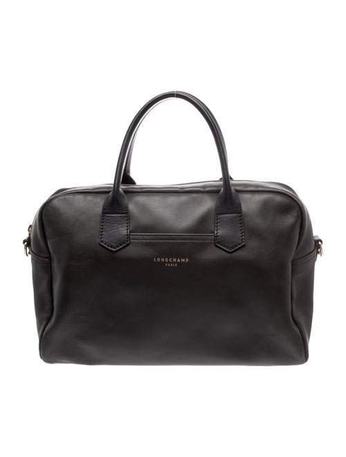 Longchamp Leather Top Handle Bag