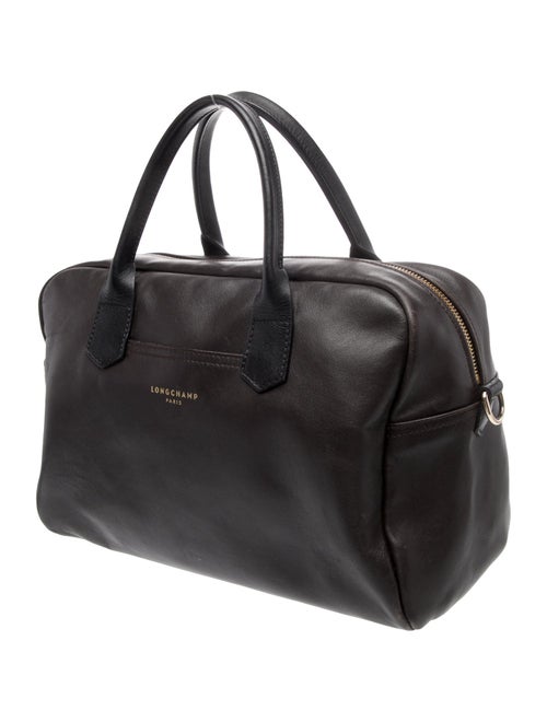 Longchamp Leather Top Handle Bag