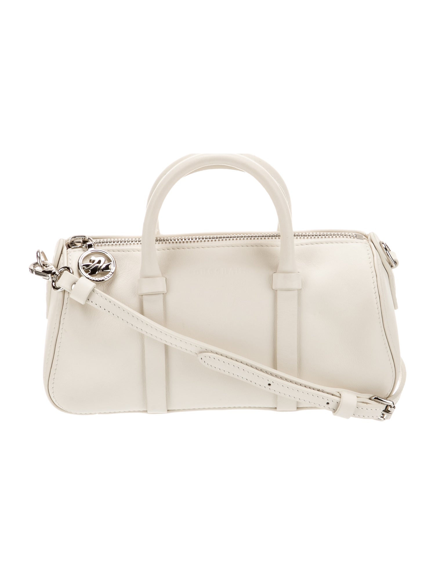 Longchamp Leather Top Handle Bag