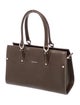 Longchamp Leather Top Handle Bag
