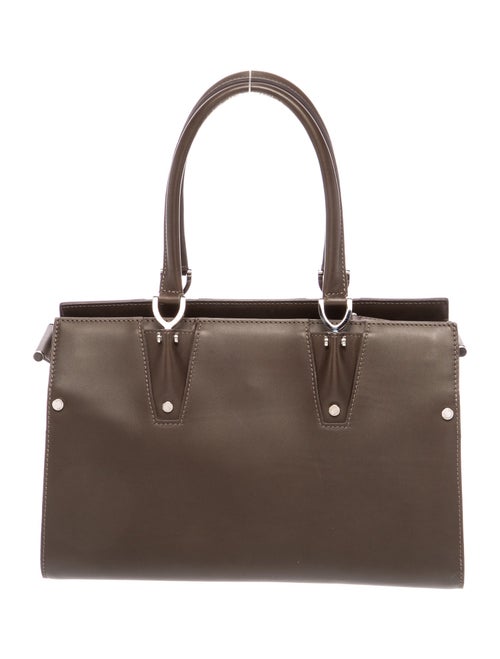 Longchamp Leather Top Handle Bag