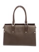 Longchamp Leather Top Handle Bag