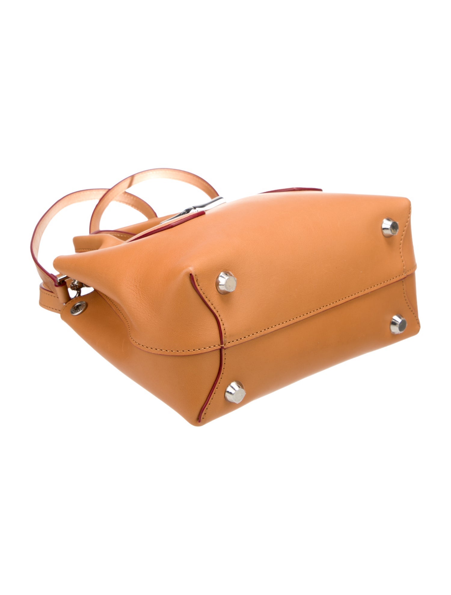 Longchamp Leather Top Handle Bag