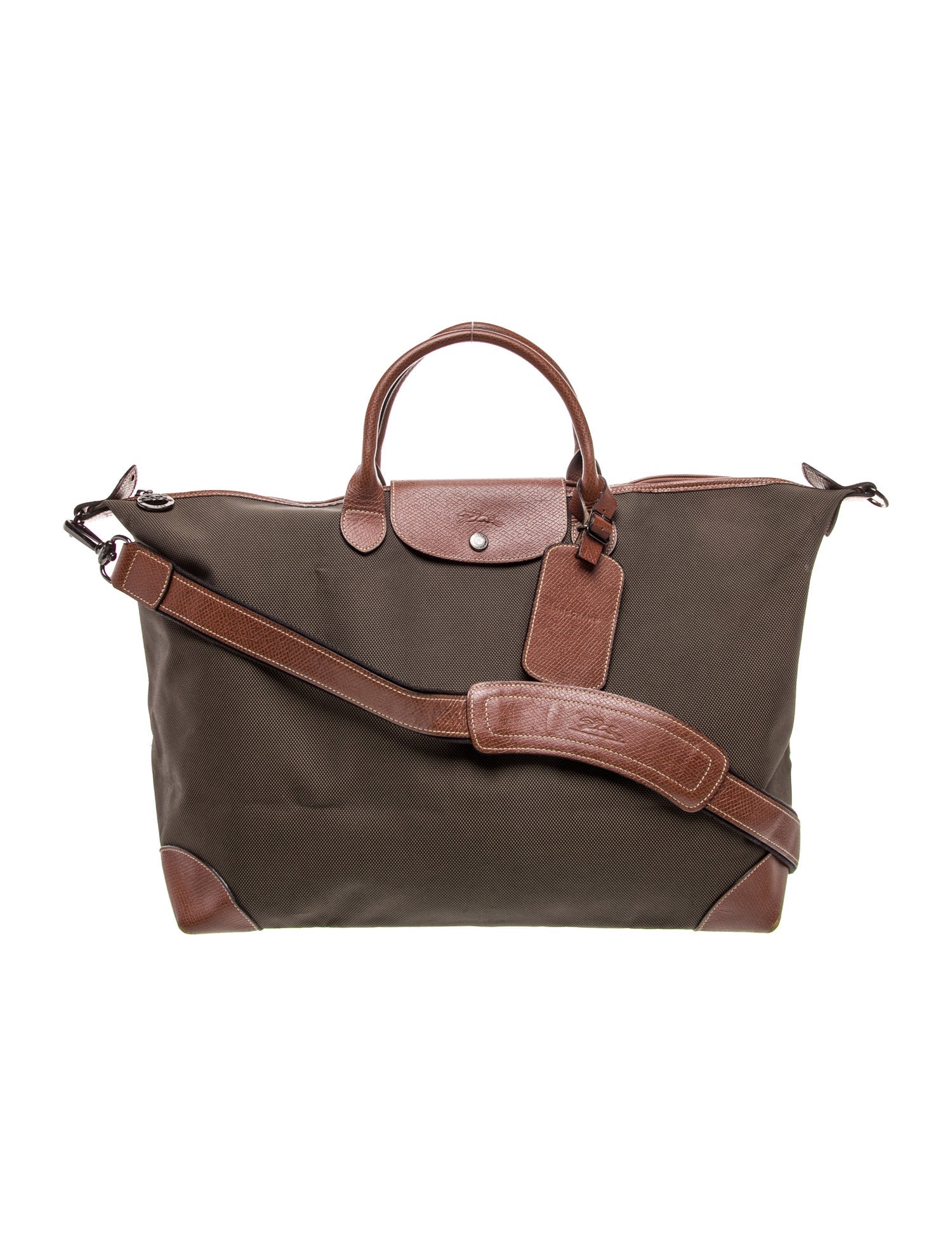 Longchamp Canvas Boxford Large