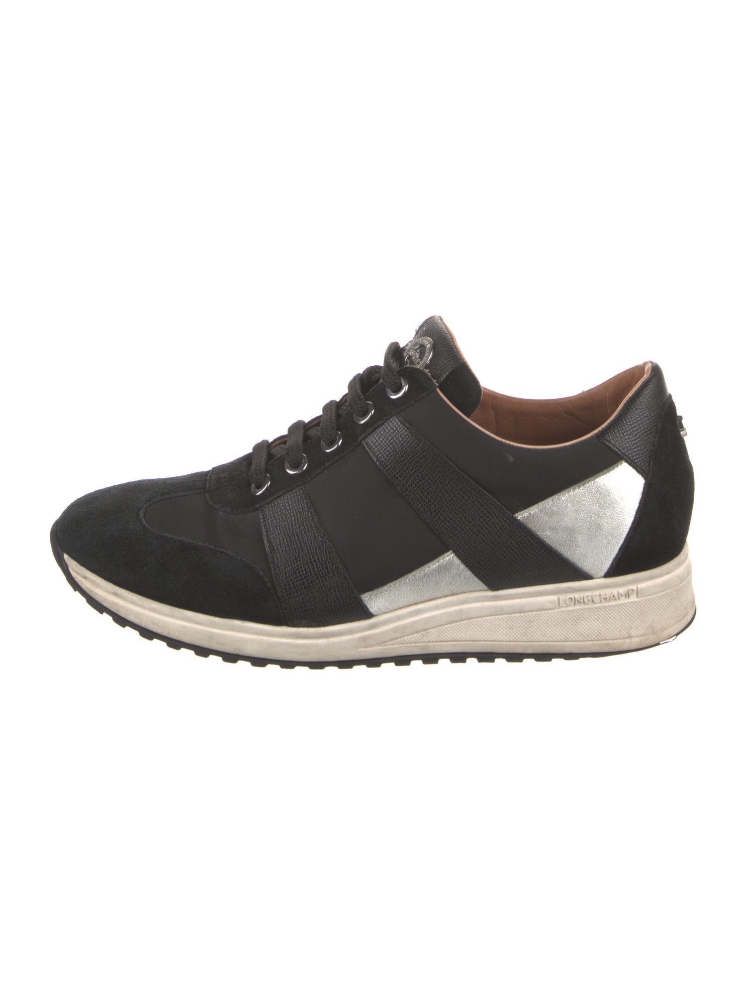 Longchamp Suede Sneakers