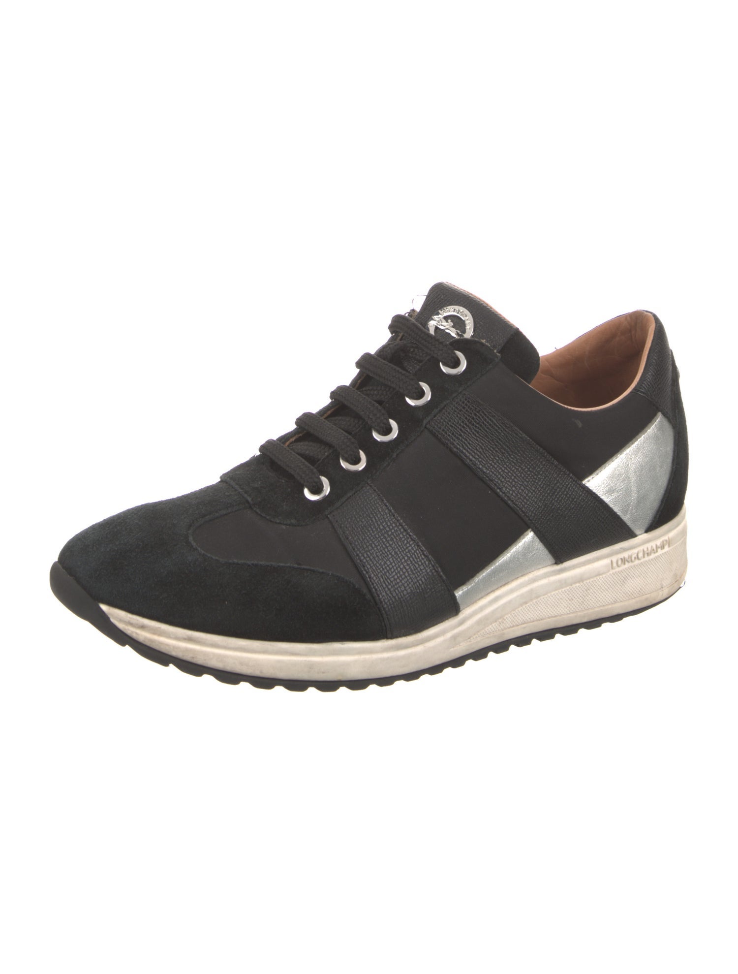Longchamp Suede Sneakers