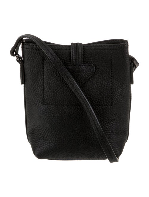 Longchamp Leather Bucket Bag