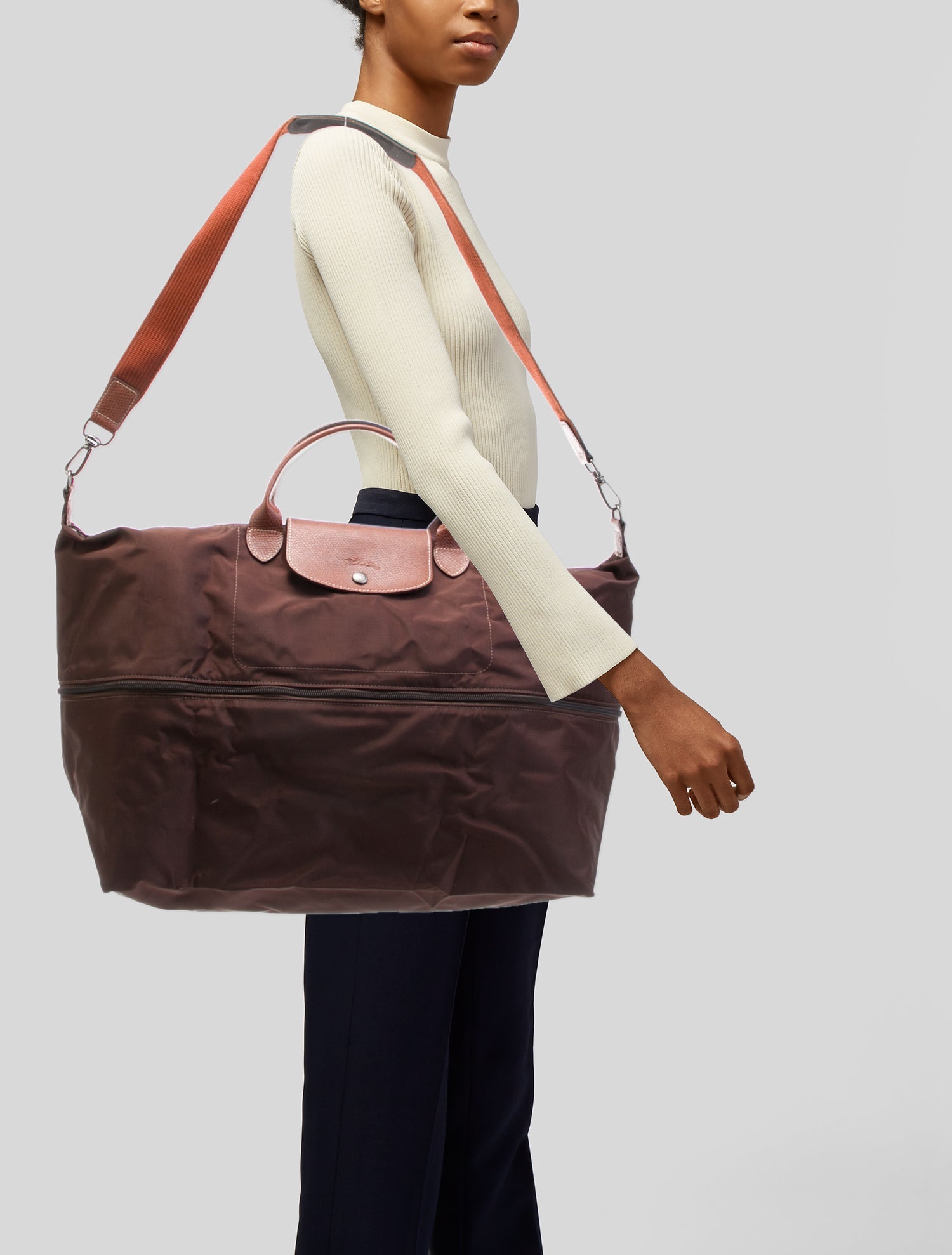 Longchamp Nylon Weekender Bag