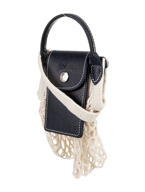 Longchamp Leather Bucket Bag