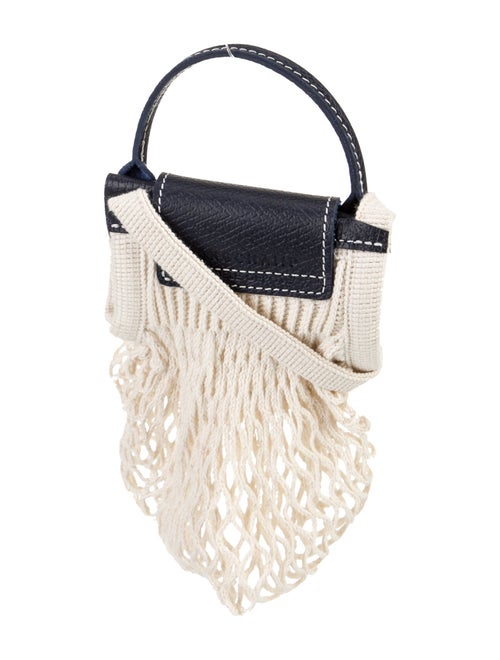 Longchamp Leather Bucket Bag