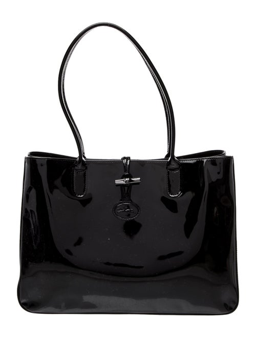 Longchamp Patent Leather Tote
