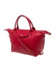 Longchamp Leather Top Handle Bag