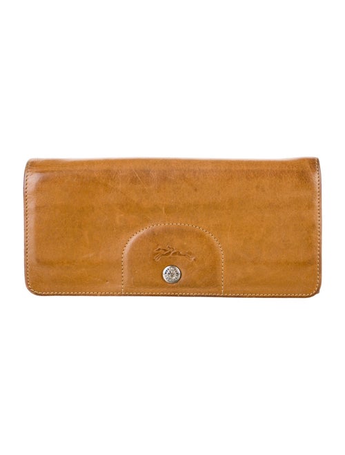 Longchamp Leather Continental Wallet