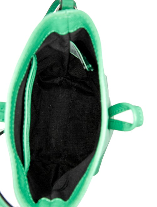 Longchamp Leather Bucket Bag