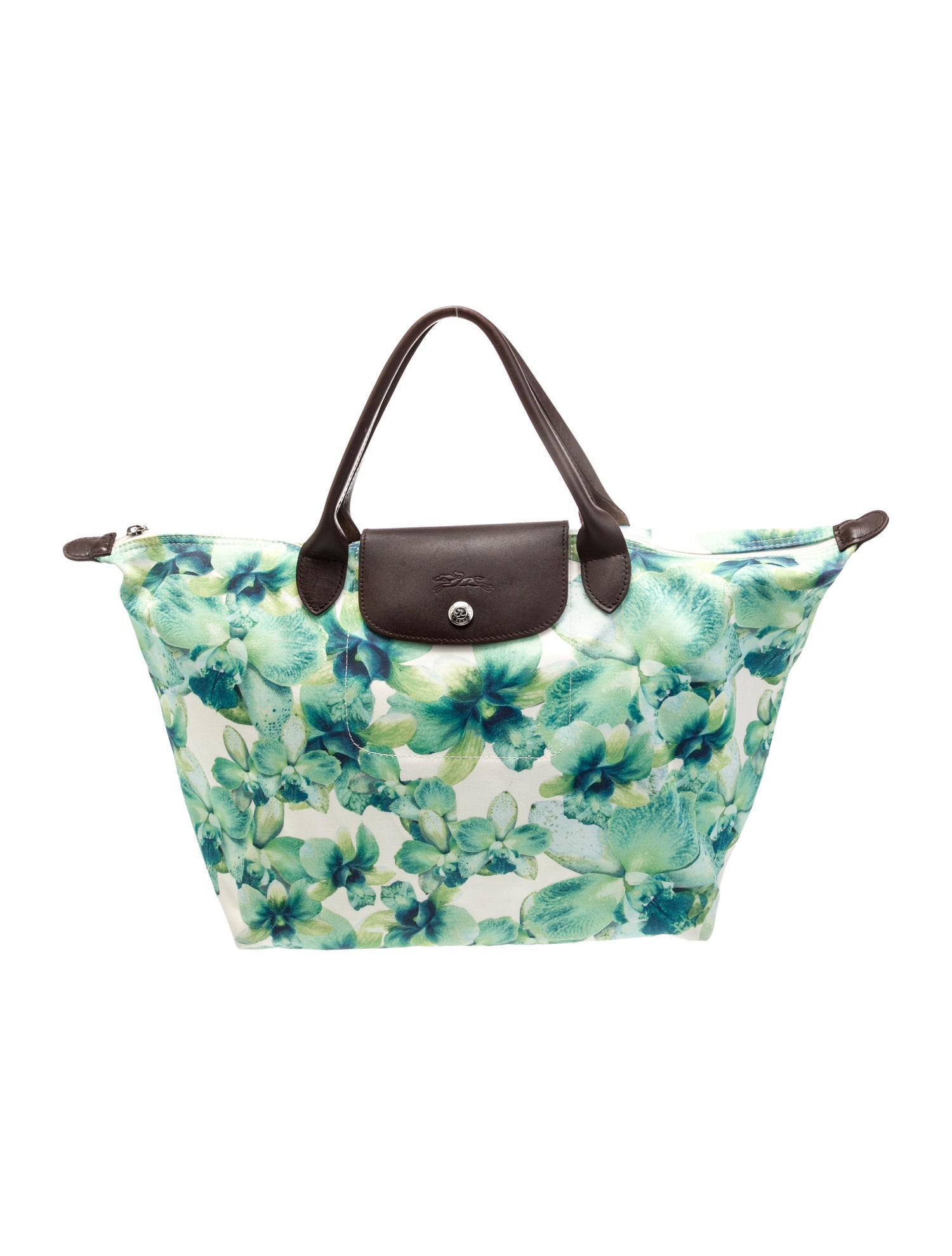 Longchamp Canvas Top Handle Bag