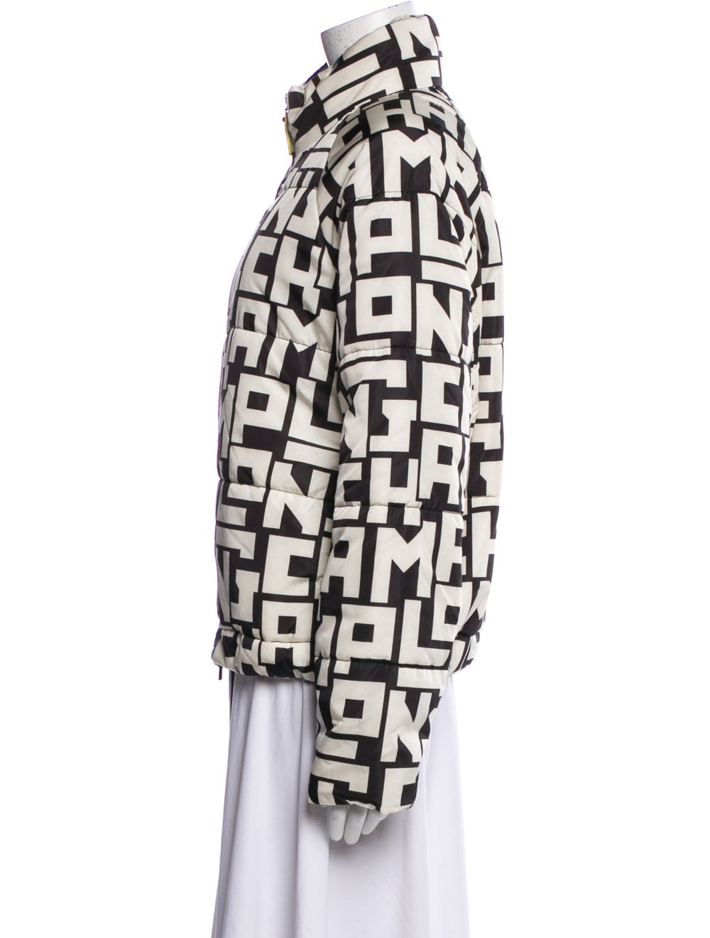 Longchamp Nylon Utility Jacket Printed Stand Coll… - image 2