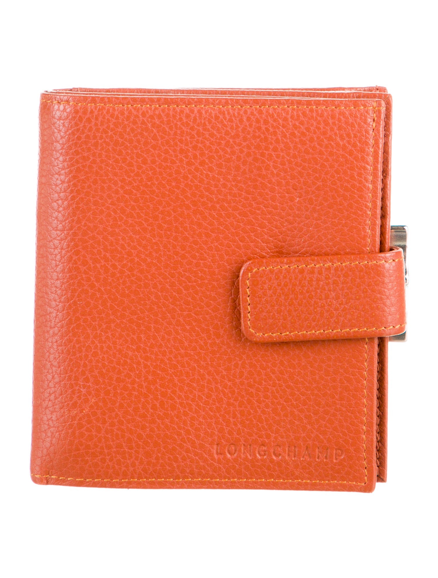 Longchamp Leather Compact Wallet