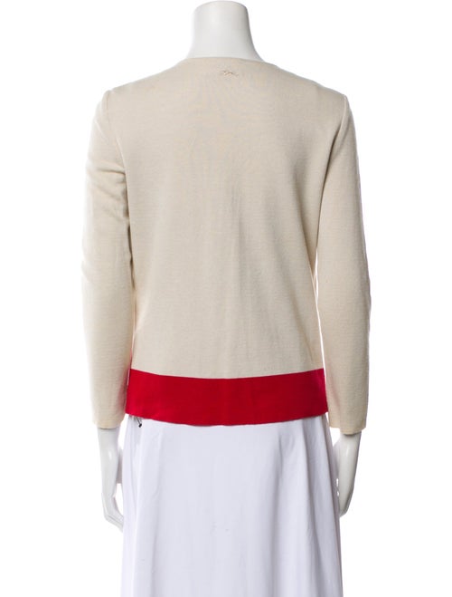 Longchamp Crew Neck Three-Quarter Sleeve Top