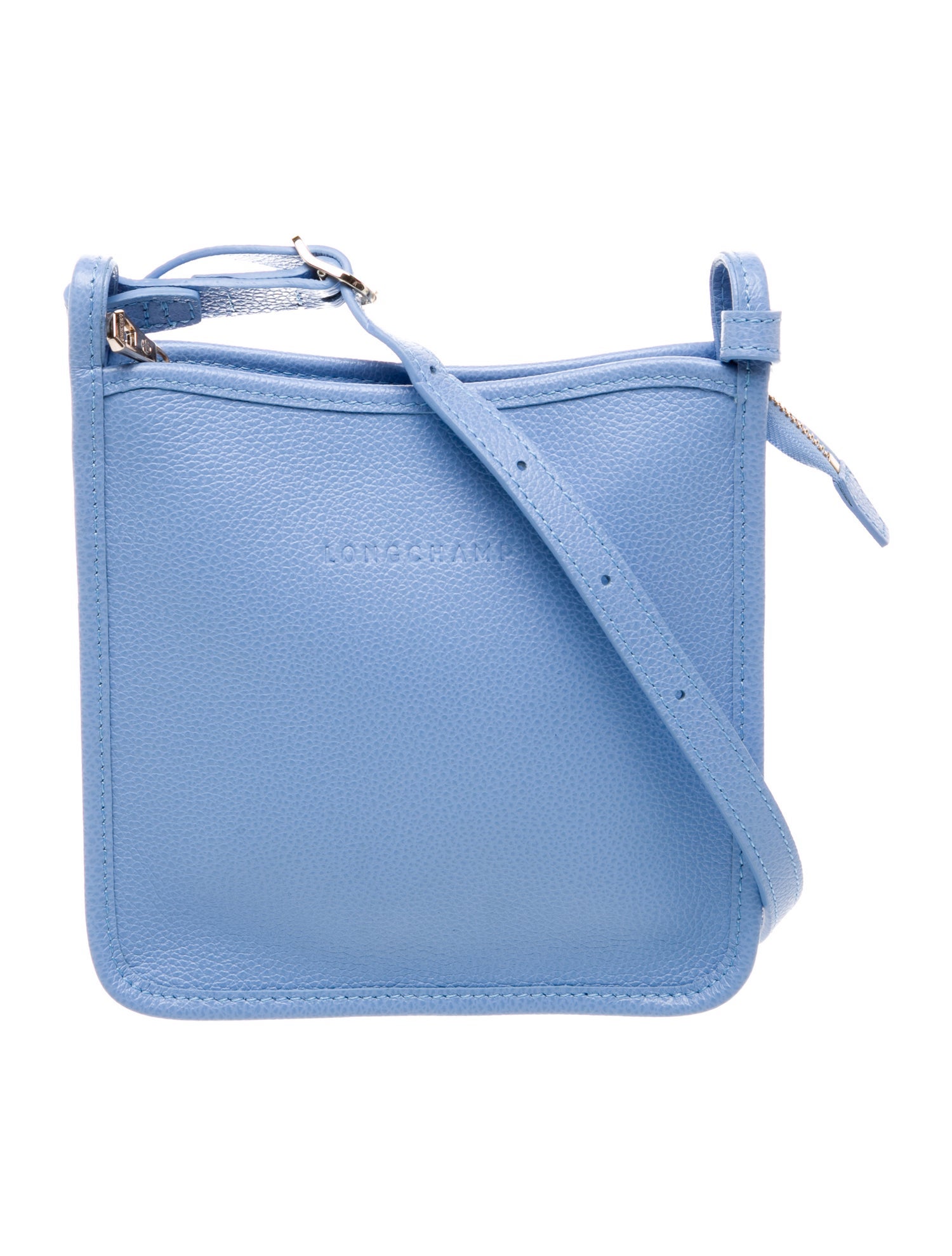 Longchamp Leather Bucket Bag