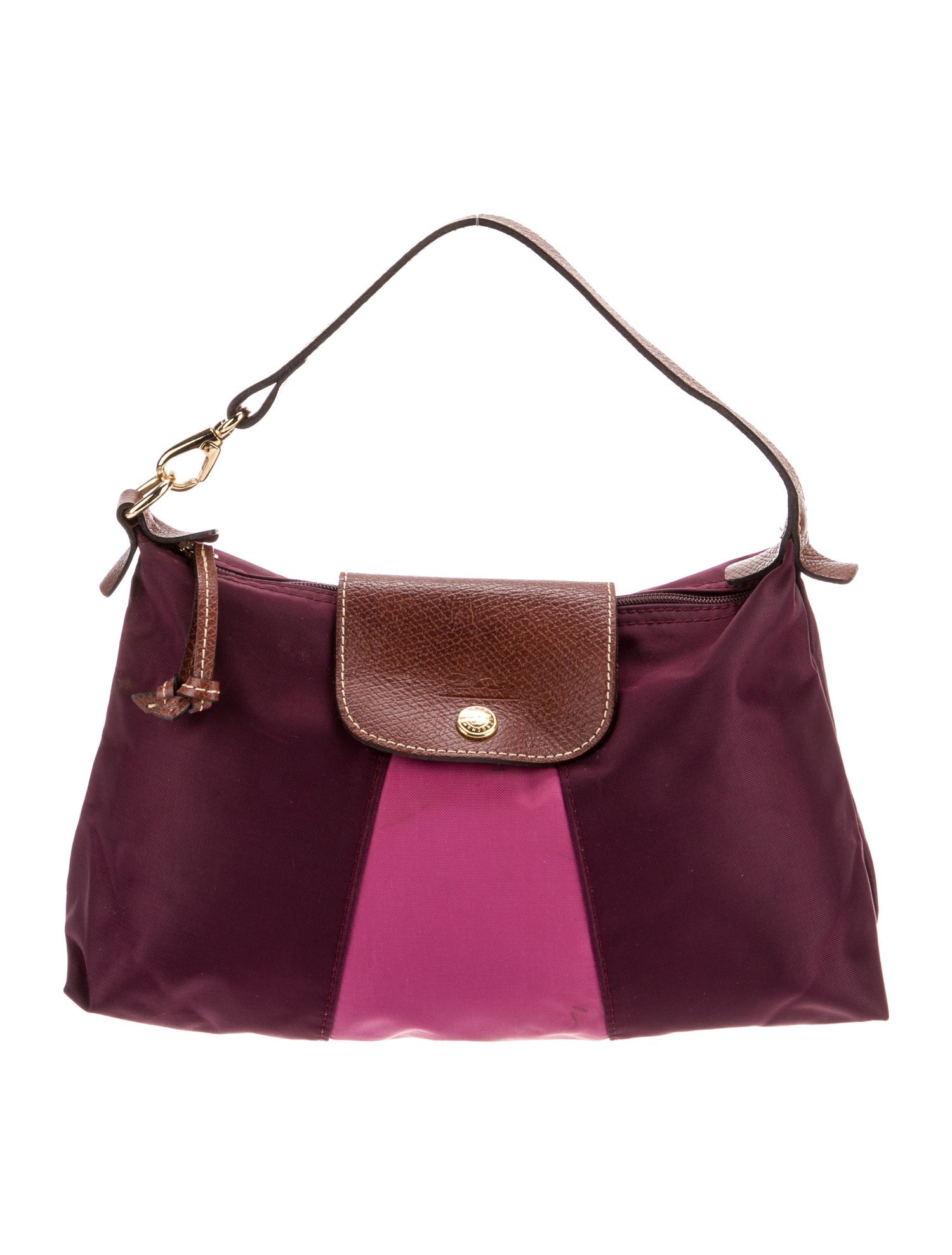 Longchamp Nylon Top Handle Bag Vintage