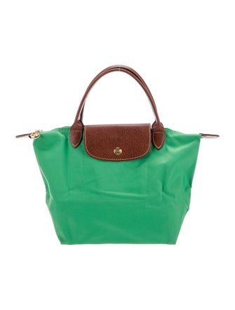 Longchamp Nylon Top Handle Bag