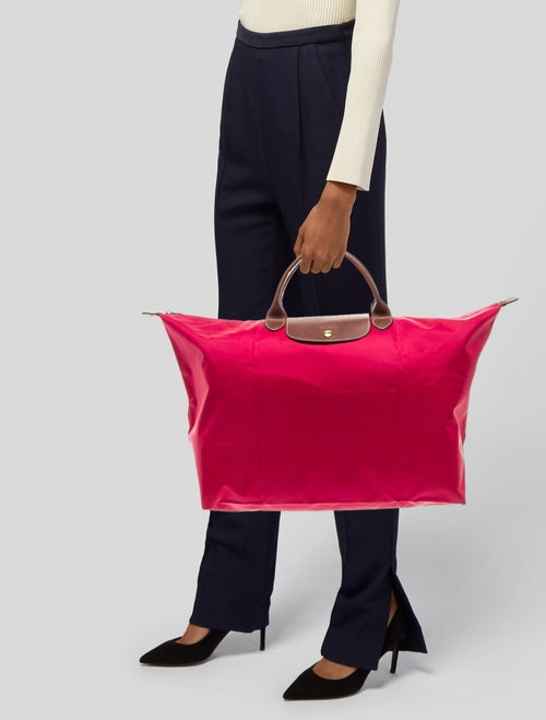 Longchamp Nylon Weekender Bag