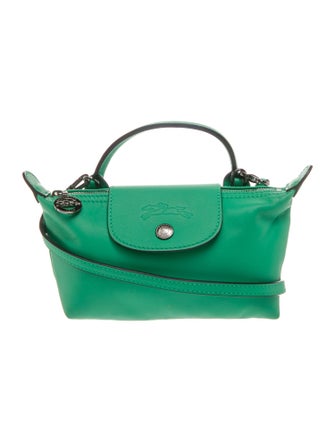 Longchamp Leather Le Pliage XS