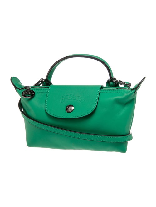Longchamp Leather Le Pliage XS