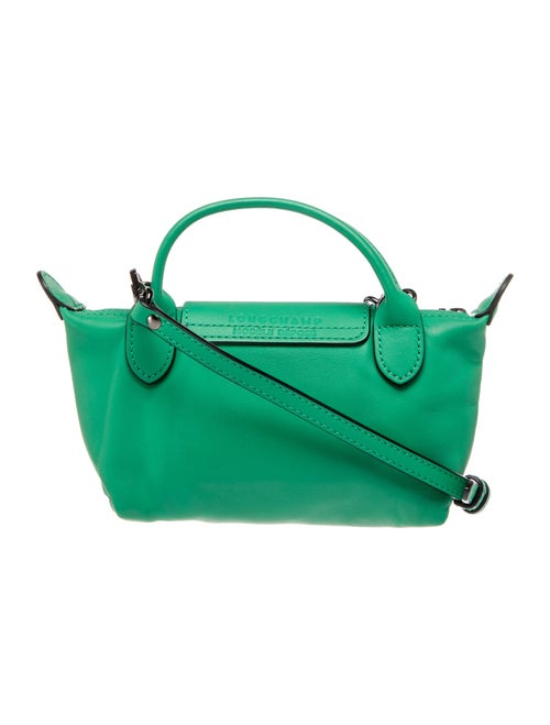 Longchamp Leather Le Pliage XS