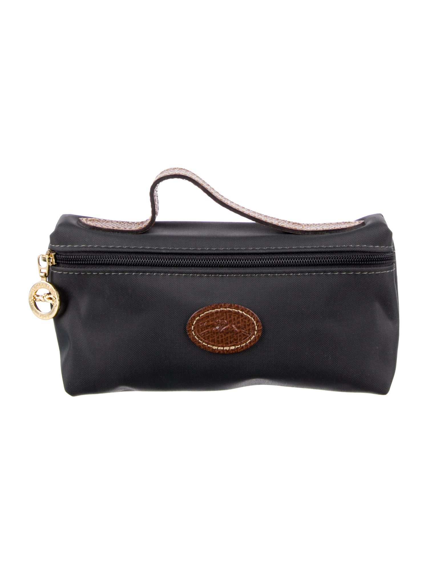 Longchamp Logo Nylon Cosmetic Bag