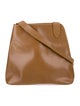 Longchamp Leather Messenger Bag