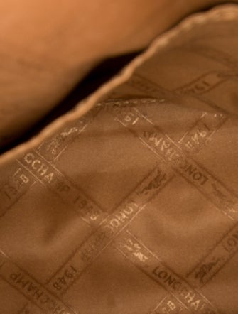 Longchamp Leather Messenger Bag