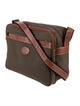 Longchamp Canvas Messenger Bag