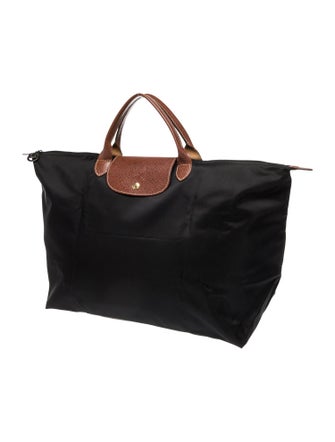 Longchamp Nylon Top Handle Bag