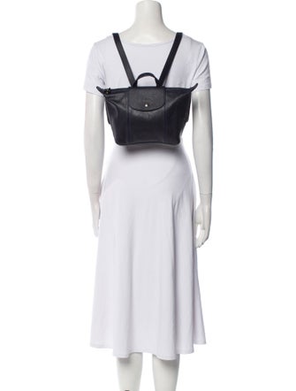 Longchamp Leather Backpack