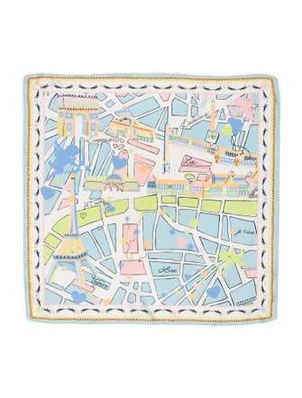 Longchamp Printed Scarf