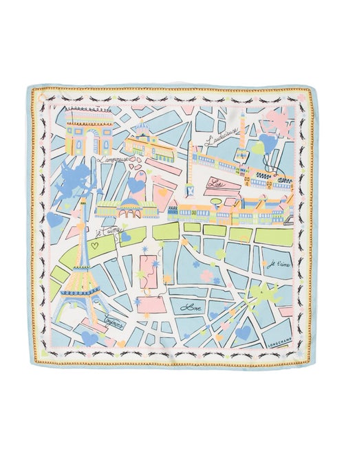 Longchamp Printed Scarf