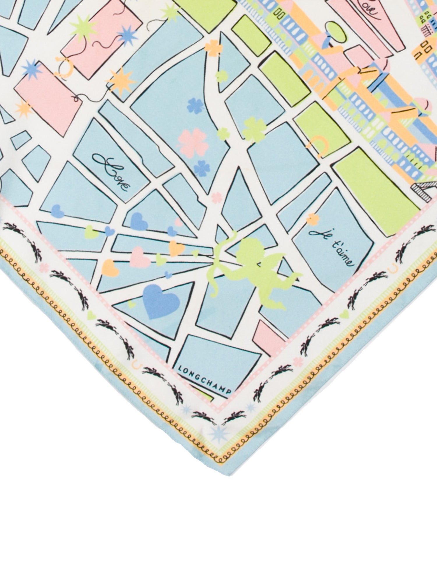 Longchamp Printed Scarf