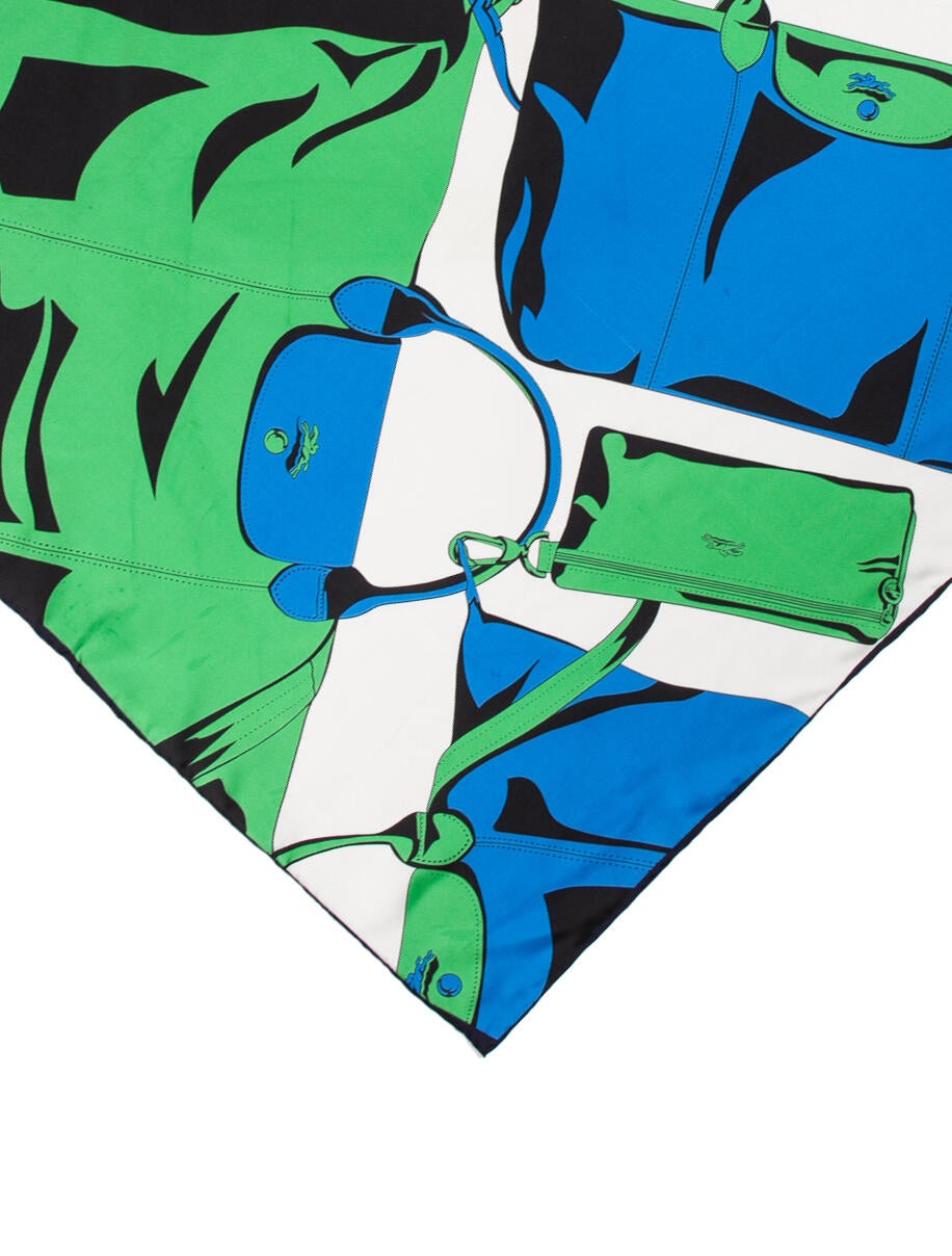 Longchamp Printed Scarf