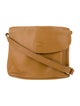 Longchamp Leather Messenger Bag