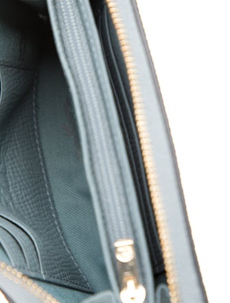 Longchamp Mailbox Compact Wallet Leather Wallet