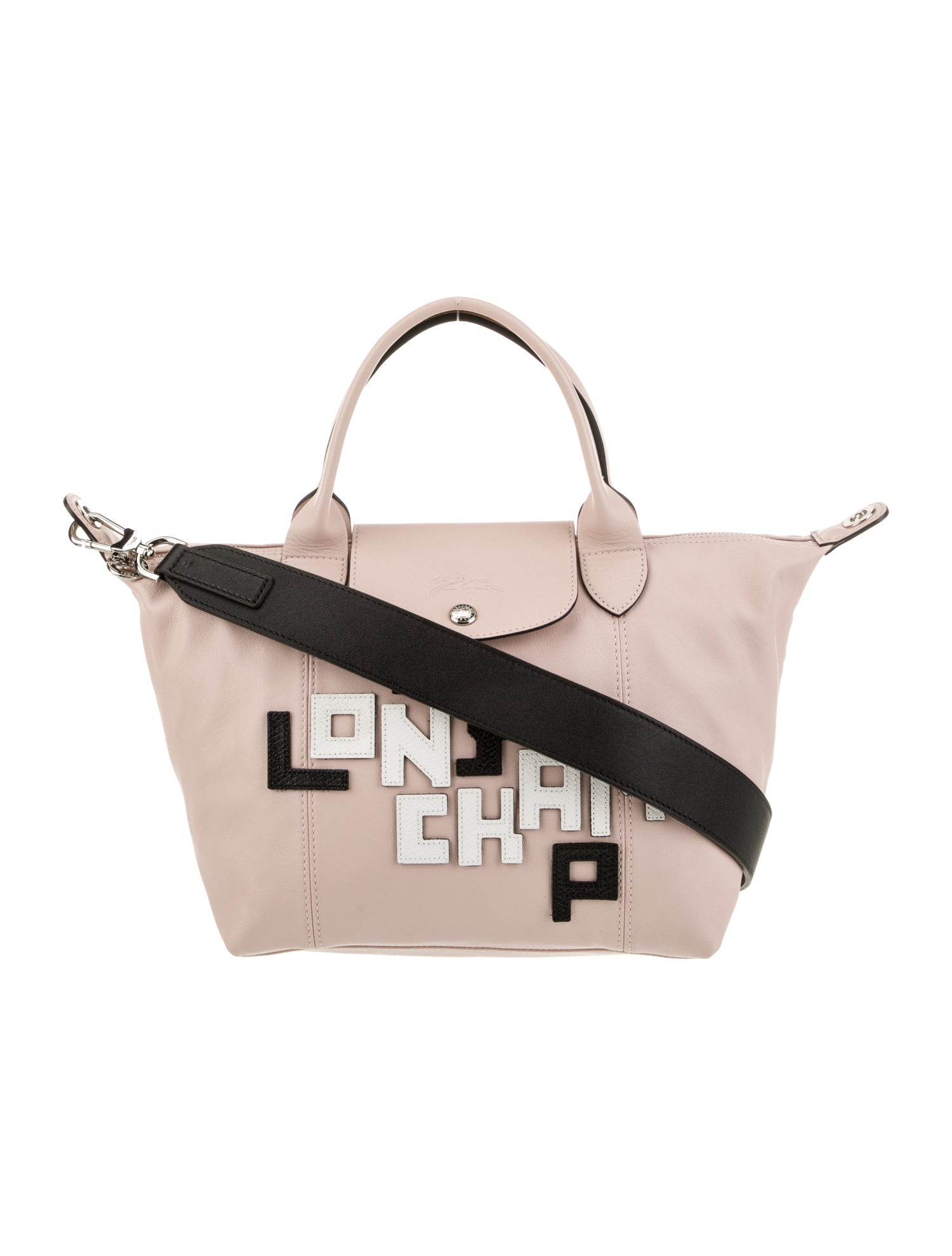 Longchamp Leather Top Handle Bag
